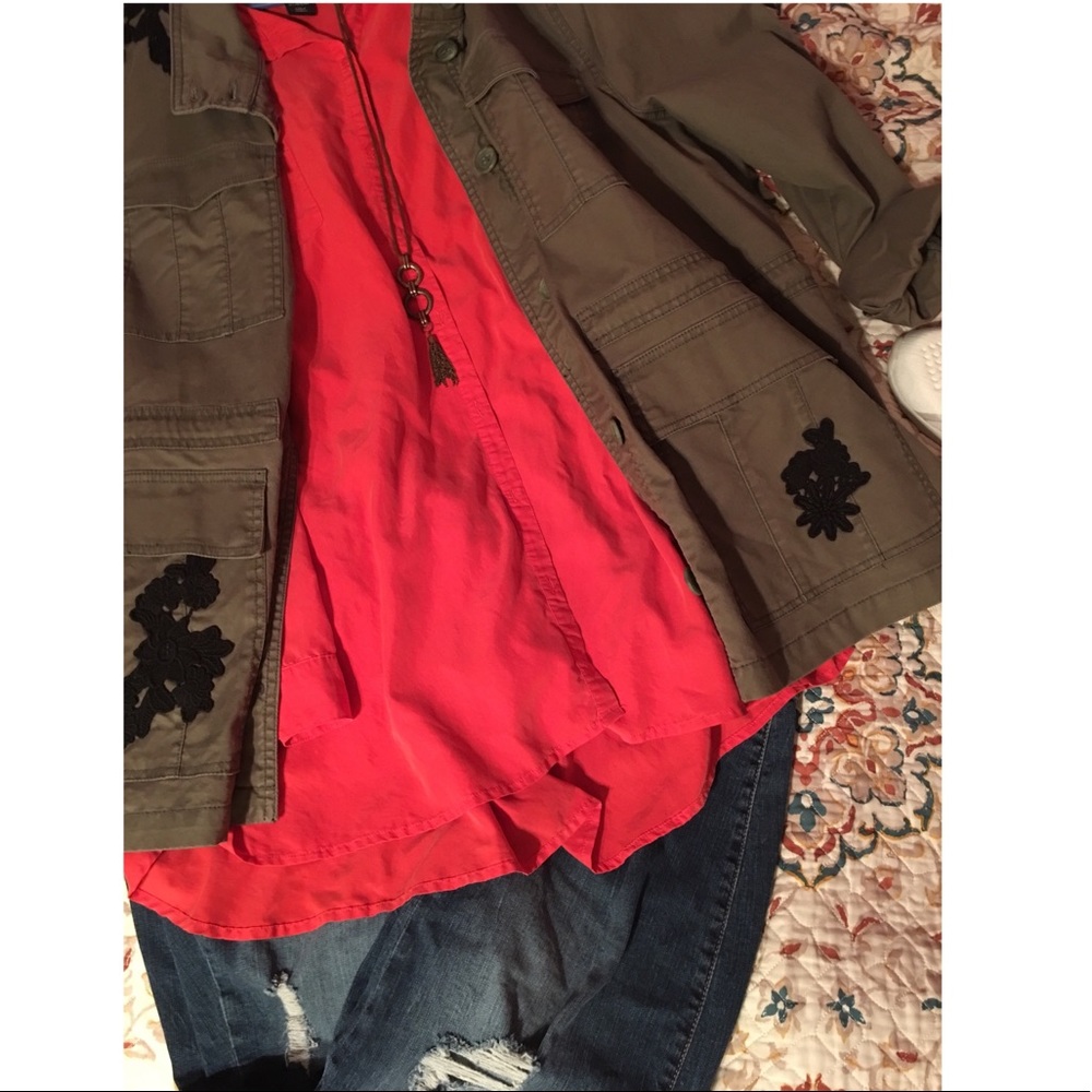 Red/Burnt Orange Top